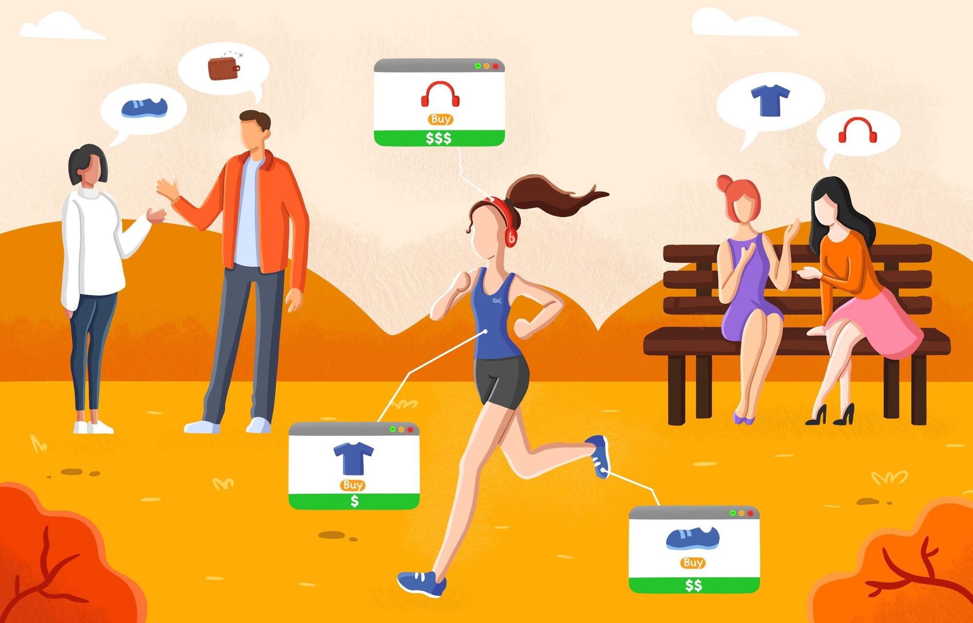 Customers can advertise your brand for good service