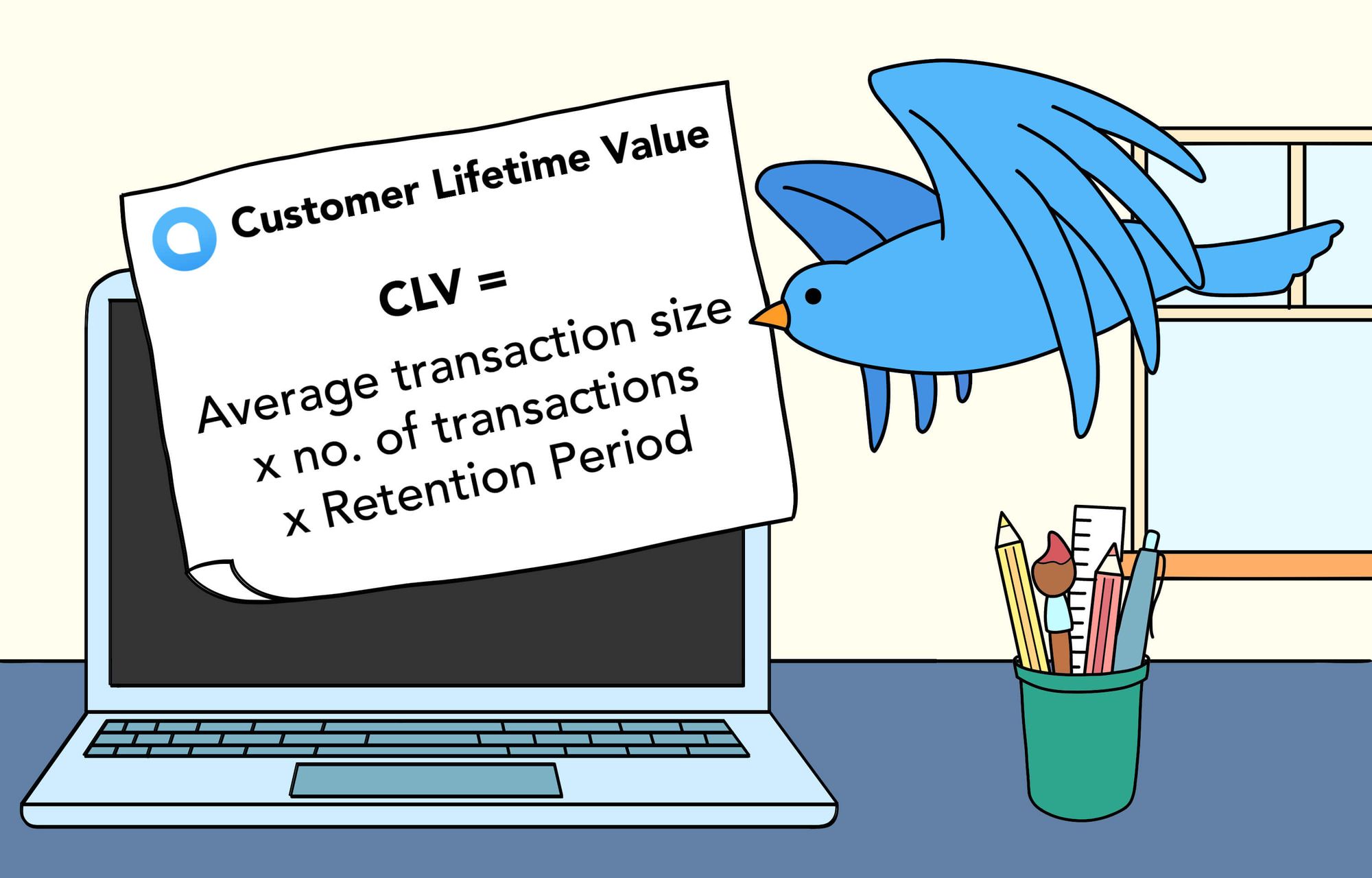 how to calculate customer lifetime value