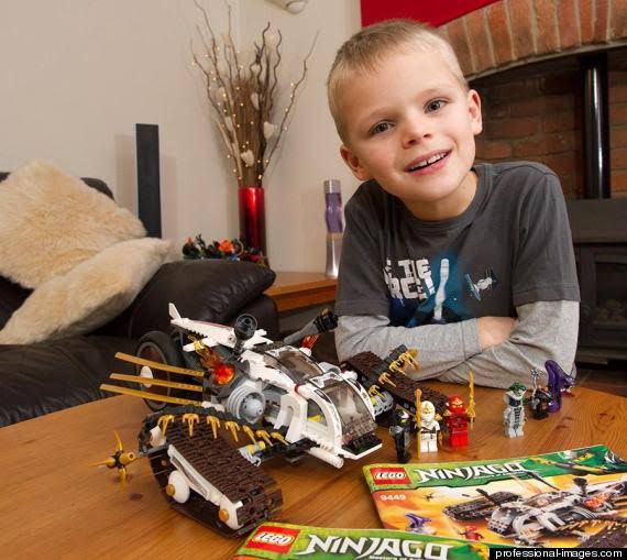 happy customer of lego