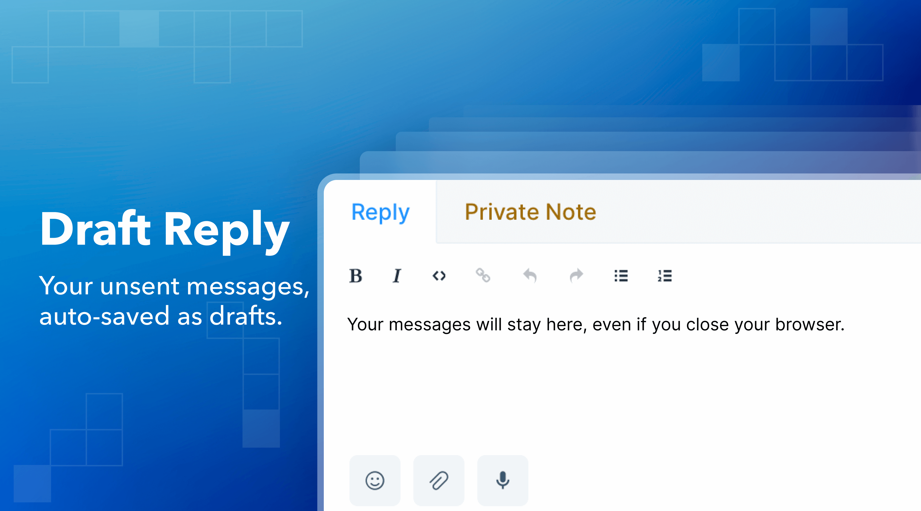 draft replies in Replynivo